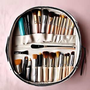 Best Travel Makeup Bags with Compartments for Brushes and Skincare Products