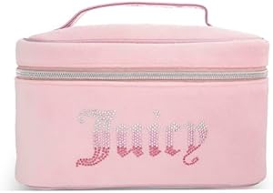 Juicy couture makeup bag pink